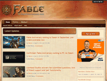 Tablet Screenshot of fablehero.com